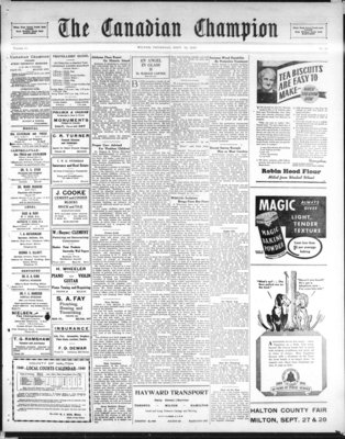 Canadian Champion (Milton, ON), 26 Sep 1940