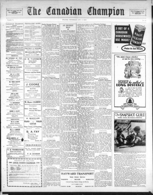 Canadian Champion (Milton, ON), 3 Oct 1940
