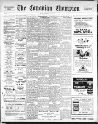 Canadian Champion (Milton, ON), 31 Oct 1940