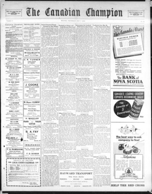 Canadian Champion (Milton, ON), 7 Nov 1940