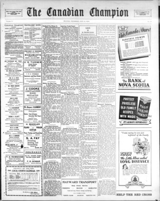 Canadian Champion (Milton, ON), 14 Nov 1940