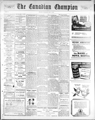 Canadian Champion (Milton, ON), 5 Dec 1940