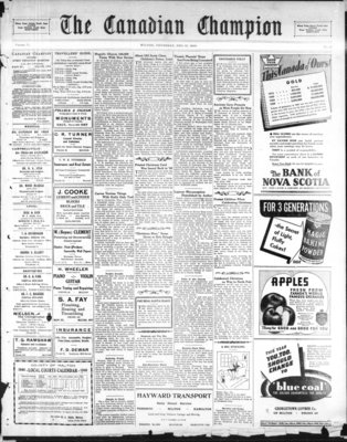 Canadian Champion (Milton, ON), 12 Dec 1940