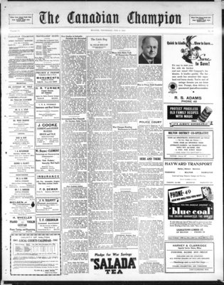 Canadian Champion (Milton, ON), 6 Feb 1941