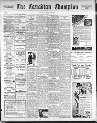 Canadian Champion (Milton, ON), 22 May 1941