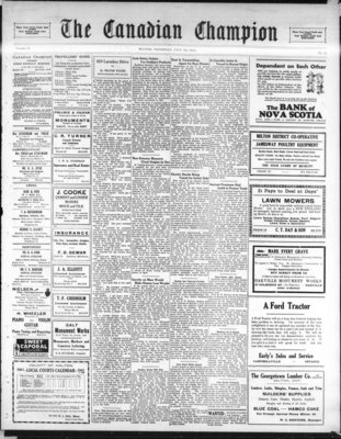 Canadian Champion (Milton, ON), 24 Jul 1941