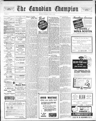 Canadian Champion (Milton, ON), 11 Jun 1942