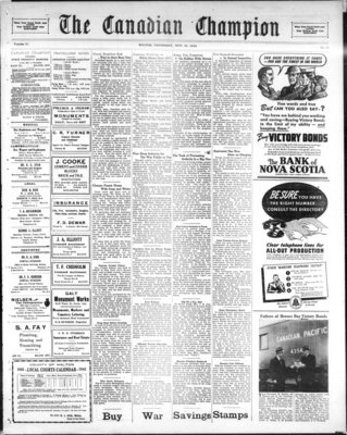 Canadian Champion (Milton, ON), 12 Nov 1942