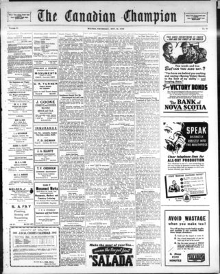 Canadian Champion (Milton, ON), 19 Nov 1942