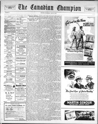 Canadian Champion (Milton, ON), 13 May 1943