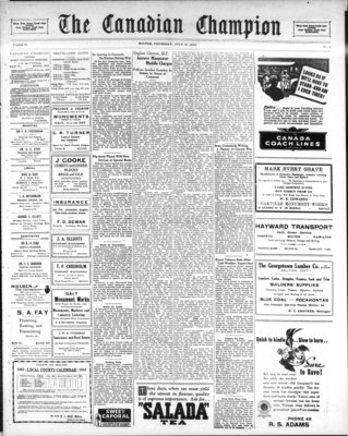 Canadian Champion (Milton, ON), 15 Jul 1943