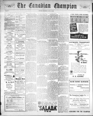 Canadian Champion (Milton, ON), 14 Oct 1943