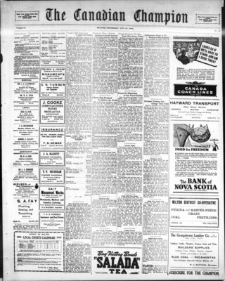 Canadian Champion (Milton, ON), 21 Oct 1943
