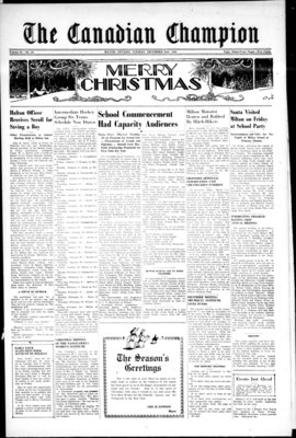 Canadian Champion (Milton, ON), 24 Dec 1946