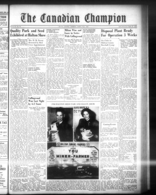 Canadian Champion (Milton, ON), 23 Mar 1950