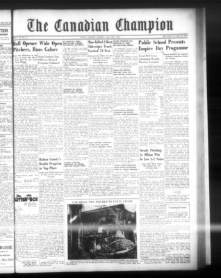 Canadian Champion (Milton, ON), 25 May 1950