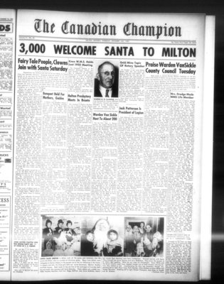 Canadian Champion (Milton, ON), 14 Dec 1950