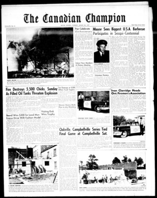 Canadian Champion (Milton, ON), 8 Aug 1957