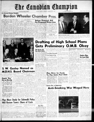 Canadian Champion (Milton, ON), 23 Jan 1964