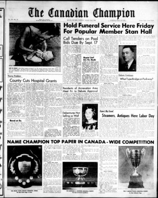 Canadian Champion (Milton, ON), 23 Aug 1962