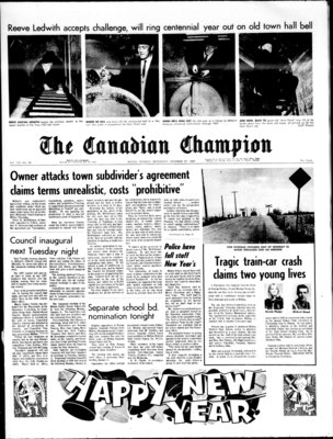 Canadian Champion (Milton, ON), 27 Dec 1967