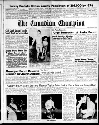 Canadian Champion (Milton, ON), 13 Jul 1961