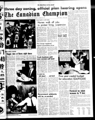 Canadian Champion (Milton, ON), 28 Jan 1970