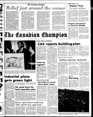 Canadian Champion (Milton, ON), 22 Jul 1970