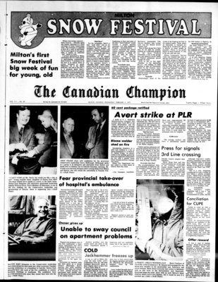 Canadian Champion (Milton, ON), 3 Feb 1971