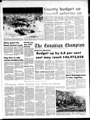 Canadian Champion (Milton, ON), 28 Mar 1973