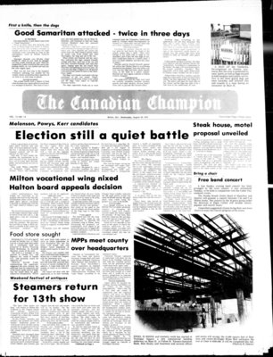 Canadian Champion (Milton, ON), 29 Aug 1973