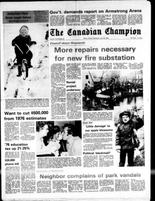 Canadian Champion (Milton, ON), 28 Apr 1976