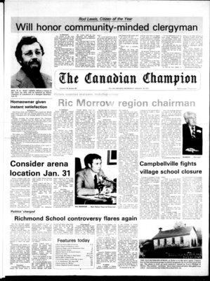 Canadian Champion (Milton, ON), 19 Jan 1977