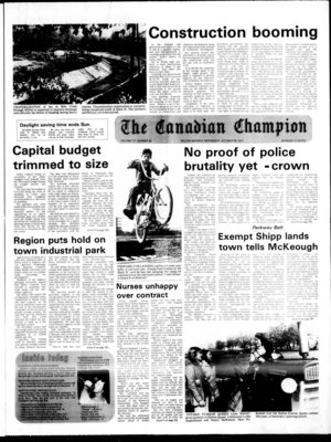 Canadian Champion (Milton, ON), 26 Oct 1977