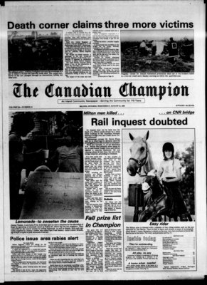 Canadian Champion (Milton, ON), 13 Aug 1980