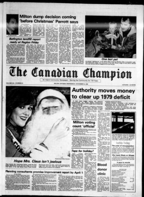 Canadian Champion (Milton, ON), 19 Nov 1980