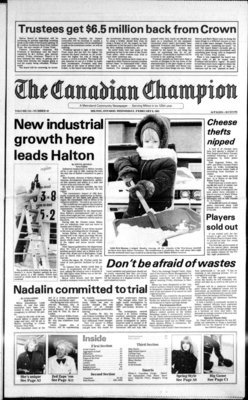 Canadian Champion (Milton, ON), 9 Feb 1983