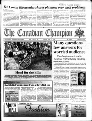 Canadian Champion (Milton, ON), 13 May 1997