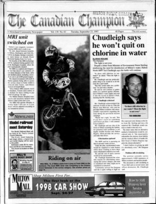 Canadian Champion (Milton, ON), 23 Sep 1997