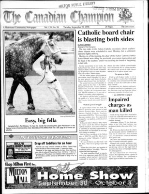 Canadian Champion (Milton, ON), 29 Sep 1998