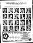 2001-2002 Ontario Scholars, E.C. Drury High School