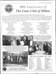40th Anniversary of The Lions Club of Milton