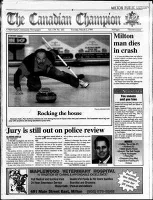 Canadian Champion (Milton, ON), 2 Mar 1999