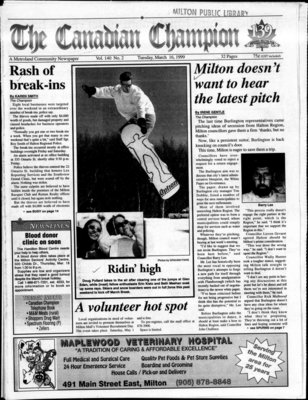 Canadian Champion (Milton, ON), 16 Mar 1999