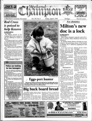 Canadian Champion (Milton, ON), 9 Apr 1999