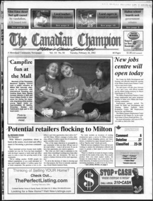 Canadian Champion (Milton, ON), 26 Feb 2002