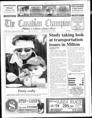 Canadian Champion (Milton, ON), 29 Oct 2002