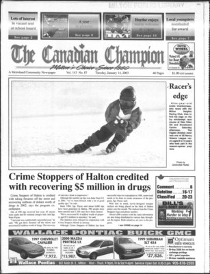 Canadian Champion (Milton, ON), 14 Jan 2003