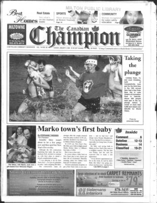 Canadian Champion (Milton, ON), 6 Jan 2004