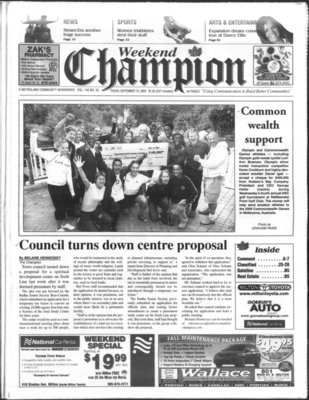 Canadian Champion (Milton, ON), 10 Sep 2004